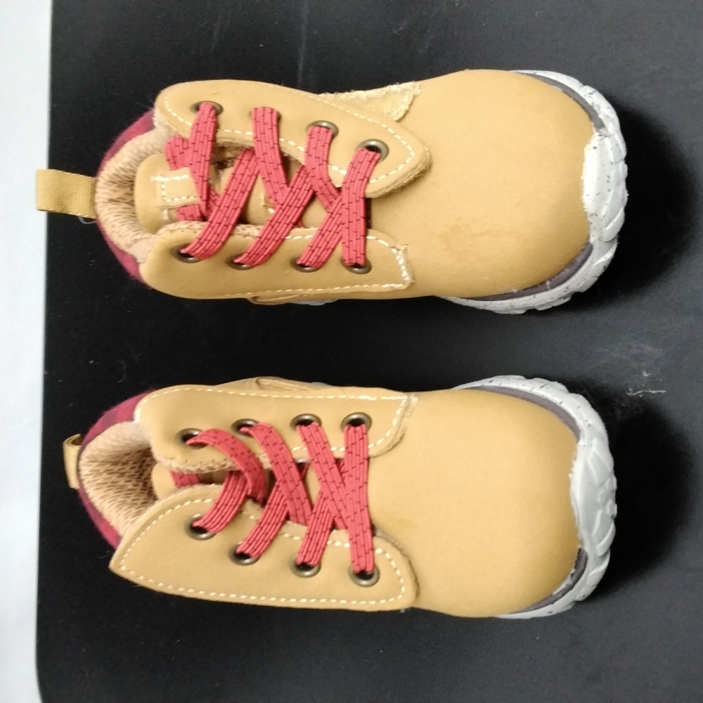 NWT Wonder nation Boys Tan easy on/ off Shoes